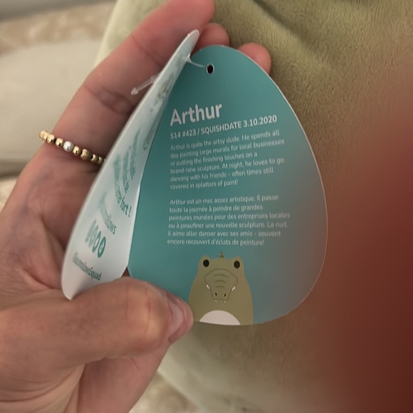 Squishmallow 16” Arthur - Picture 4 of 4